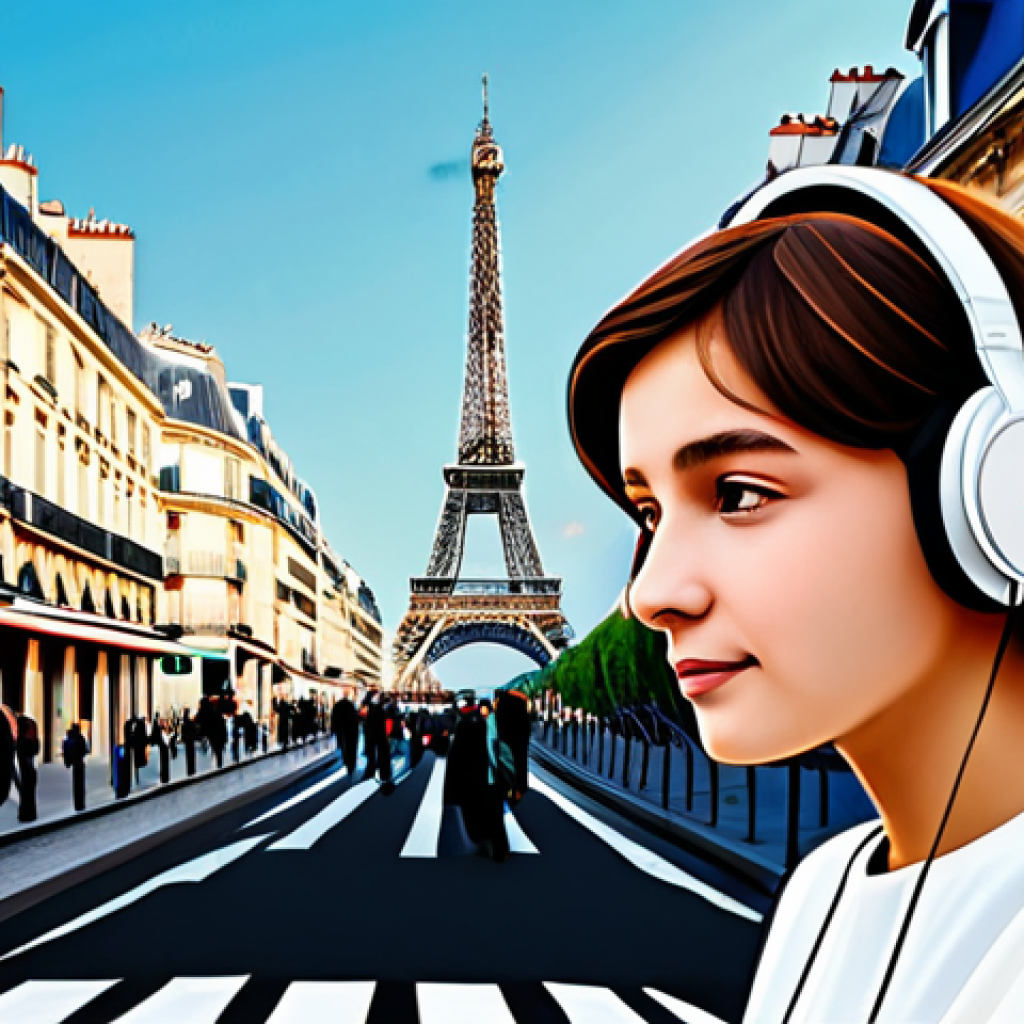 국민주의와 다문화 정책 - **Image Prompt 1: The Kaleidoscope of Evolving French Identity**
    "A rich and dynamic visual tape...