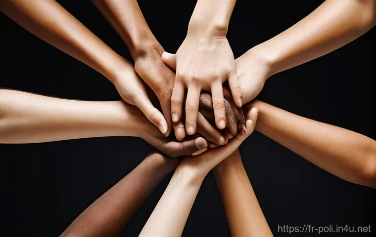 정치적 혁명과 체제 변화 - A diverse group of citizens, including young adults, parents with children (the children wearing com... 정치적 혁명과 체제 변화 - A diverse group of citizens, including young adults, parents with children (the children wearing com...