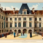 지방자치와 분권 - **Prompt 1: The French Administrative Tapestry**
"A vibrant, detailed illustration showcasing th...