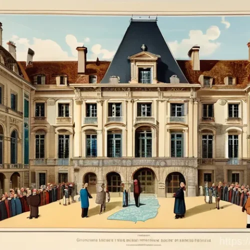 Home 21 지방자치와 분권 - **Prompt 1: The French Administrative Tapestry**
"A vibrant, detailed illustration showcasing th...